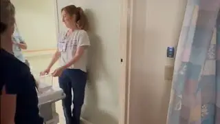 Emotional Proposal at Hospital: Newborn Celebration || WooGlobe