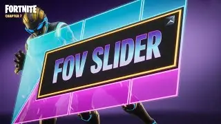 How to Use the FOV slider in Fortnite Chapter 7
