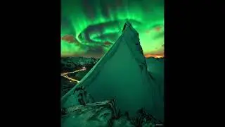 10 февраля 2026 г. - В компании Green Company: Северное сияние над Норвегией
