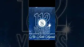 Happy Founders&rsquo; Day to our brothers of Phi Beta Sigma Fraternity, Incorporated. 💙🤍