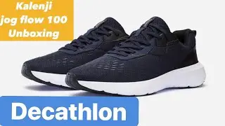 I bought a running shoe today from decathlon//Jog flow 100//NAVY ORANGE //#review