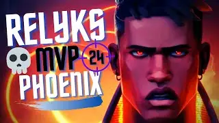 C9 RELYKS CLIMBING WITH PHOENIX ON BIND | 24 ELIMS MVP - VALORANT