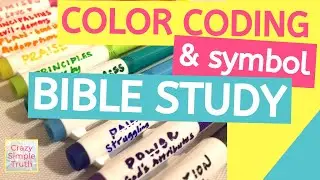 MUST TRY Bible Color Coding (& symbol) System