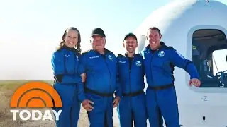 William Shatner Becomes Oldest Person Ever In Space After Blue Origin Flight