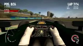 F1 2010 Let's Play в режиме карьеры на уровне &laquo;Эксперт&raquo; &mdash; Гран-при Бразилии &mdash; Интерлагос (GP17)