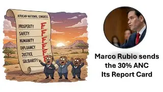Марко Рубио критикует АНК: почему ЮАР исключена из G20 США! 🇺🇸🔥