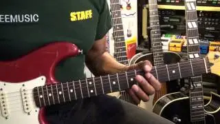 😎 Quik Blues Licks #4B B. B. King Style Slow Blues Riff Lesson A Major BLUES @EricBlackmonGuitar