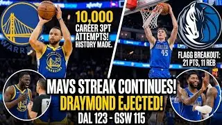 Steph Curry Makes History vs Mavericks | Draymond Green Meltdown | NBA Highlights 2026