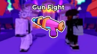 Pls Donate Gun Fight with my friend @laego1096