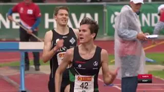 Norwegian Championships 2017 - 3000m Steeplechase (Jakob Ingebrigtsen 2nd Gold)