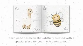 Explore our Baby Hand & Footprint Memory Book