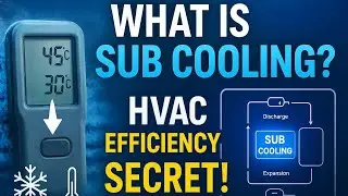 What is Sub Cooling in HVAC | Secret of Cooling Efficiency 🔥 Explained in Hindi