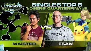 Maister vs ESAM - Singles: Losers Quarterfinals - Ultimate Summit 2 | Game & Watch vs ZSS, Pikachu