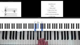 1. Triads on the Piano