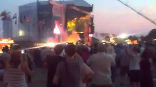 Dave Moir at Paul McCartney Hard Rock calling.