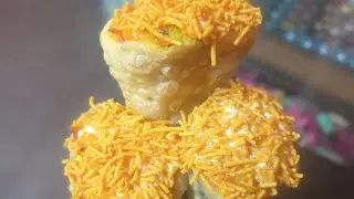 stuffed cone | tasty and crispy masala cone
