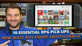 НОВАЯ распродажа в Nintendo eShop! 10 ролевых игр, которые ОБЯЗАТЕЛЬНО К ПОКУПКЕ!