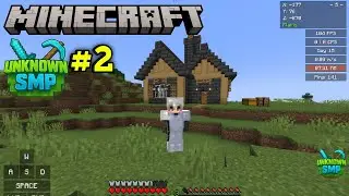Survival series EP2 || MINECRAFT STARTER HOUSE || UNKNOWN SMP || MINECRAFT ||