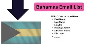 Bahamas Email List | Bulk Email Data