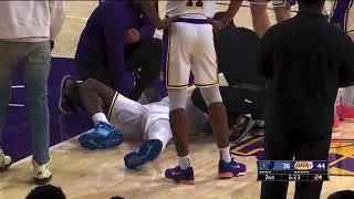 LeBron James Knee Injury