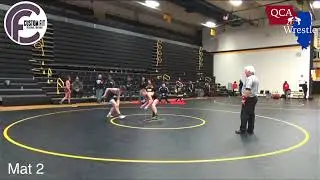 Bettendorf Bi-State Tournament Mat 1 and Mat 2