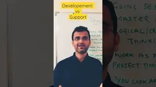 1 thing you MUST KNOW before choosing between a development vs support career❓🙄