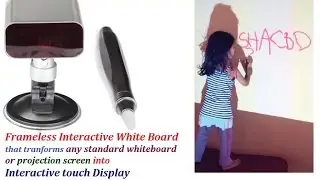 Frameless Interactive White Board kit from WillsWell