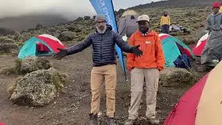 Climbing Kilimanjaro Reviews - Alan at Karanga Camp Kilimanjaro