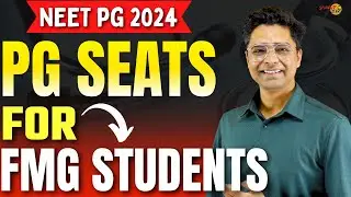 NEET PG Counselling 2024  👉🏻 PG Seats For FMG Students Best Options For FMG Students ✅ #neetpg24