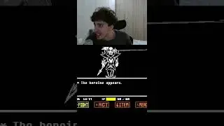 I meet Undyne AGAIN! #undertale #gaming #shorts #fail