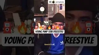 young Pimp Tobi Freestyle Rap With Einer Bankz Ukulele ⛽ #Rap