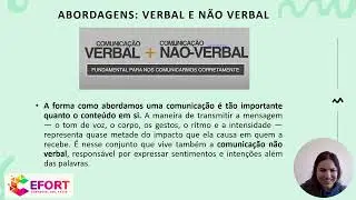 COMUNICAÇÃO EFICAZ E TRABALHO EM EQUIPE