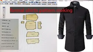 FULL SHIRT PATTERN MEKING !!  FULL SHIRT PATTERN FULL MESSERMENT KE SATHE