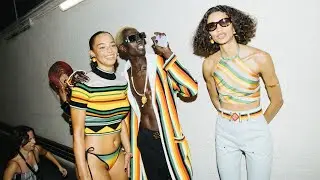 Backstage at the Casablanca Show