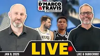 Stafford MVP In His Last Year ? 👀 | Rams vs Panthers + Lakers vs Bucks - D'Marco & Travis 1-9-25