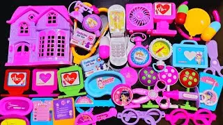 5:32 Minutes Satisfying With Unboxing Hello Kitty Doctor Set. Doctor Toy Review. Mini Toys ASMR