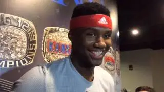 KU's Carlton Bragg discusses his development