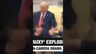 Trump vs. Zelensky Fight Caught on Camera! 🤯🔥