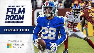 Film Room: Breaking Down Cor'Dale Flott's Best Plays | New York Giants