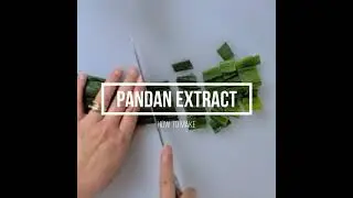 How to Make Pandan Extract