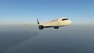 Kahului to Los Angeles / Delta Airlines / Toliss A321neo
