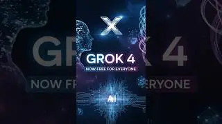 Grok 4 is now free. Musk&rsquo;s AI is available to everyone #cryptonews #crypto #grok4 #grok  #ai #aiart
