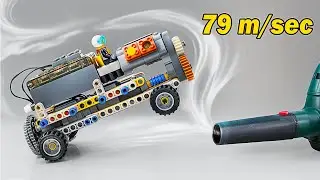Lego Technic Engineering Test: Breaking the Wind Barrier