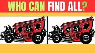 Spot The Difference | Who Can Find All | Picture Puzzle Fun | Find The Difference #21