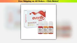 Perma Blend Evenflo Neutralizer Set, Permanent Makeup Pigment Tattoo Ink Color for Dark Tone Lips
