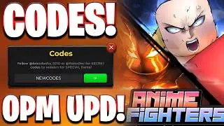 *👊 OPM* NEW ALL WORKING OPM UPDATE CODES FOR ANIME FIGHTERS SIMULATOR! ROBLOX AFS CODES