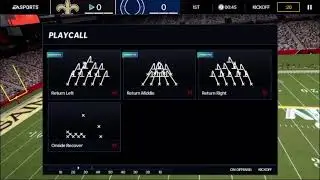 Madden 21 Saints vs Colts