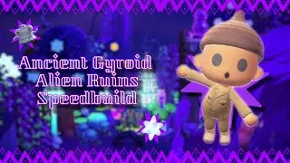 They Came From the Stars! | 🌟Ancient Alien Gyroid Sunken Ruin Speed build | Modded ACNH