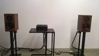 Love Sanctuary Stereo Compact Bookshelf Speaker System Demo 2