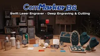 ComMarker B6: компактный лазерный гравер с автофокусировкой